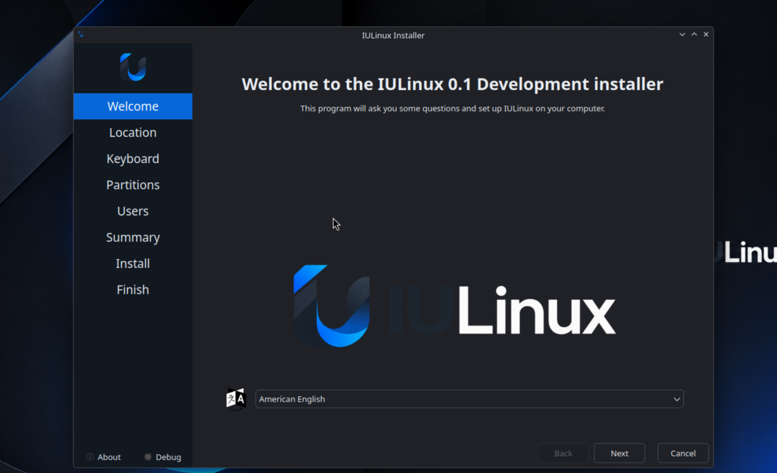 IULinux installer